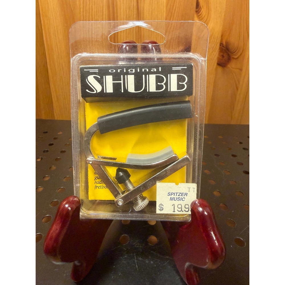 Shubb C4 Guitar Capo 7.25" Radius Curved Fretboard Original Made in USA
